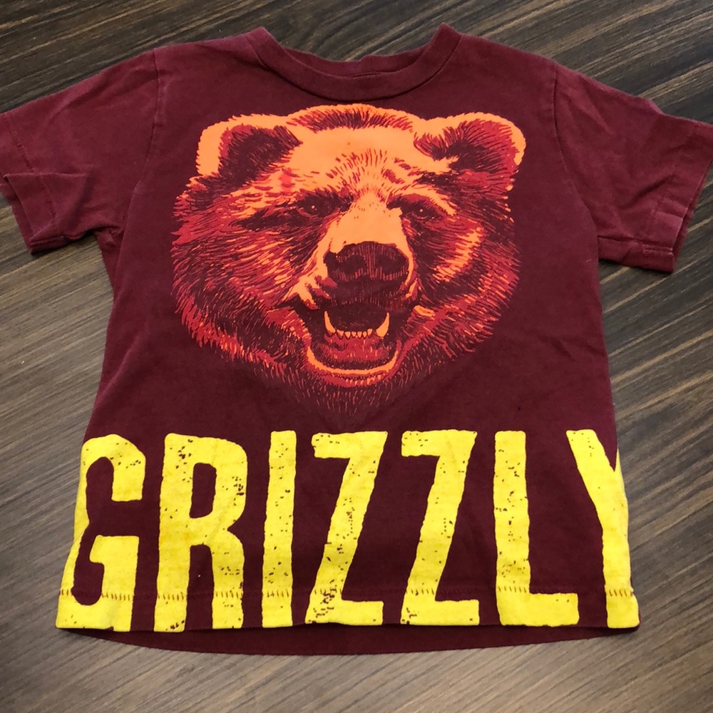 Peek Grizzly T-Shirt Size 2/3